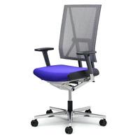 viasit scope mesh ergonomic chair scope grey seat purple mesh back