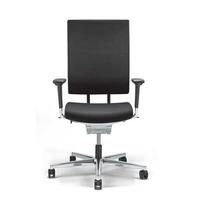 Viasit Scope Leather Ergonomic Chair Scope Leather Black