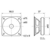 visaton frs 7 w miniature speaker 8 160 hz