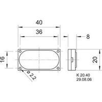 Visaton K 20.40 miniature speaker 8 ?, 600 Hz