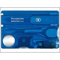 Victorinox Swiss Card Lite Sapphire Blue Translucent Blister