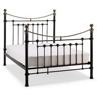 victoria metal bed frame kingsize