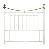 Victoria Headboard in Stone White Kingsize