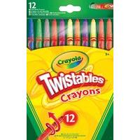 vivid imaginations crayola twistable crayons pack of 12 multi colour