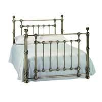 Victoria Antique Brass Bed Frame - Kingsize