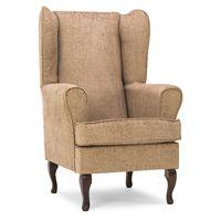 Vito Wingback Armchair Elite Mink