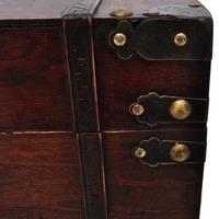 Vintage Large Wooden Treasure Chest