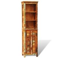 Vintage Style Reclaimed Solid Wood Bookshelf