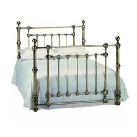 Victoria Antique Brass Bed Frame - Kingsize