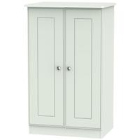 victoria grey matt wardrobe 2ft 6in plain midi