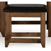 vida living new forest reclaimed pine stool