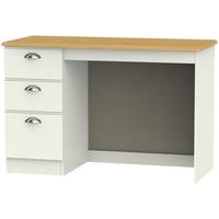 Victoria Cream Ash and Modern Oak Desk