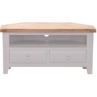 vida living clemence grey painted tv unit corner