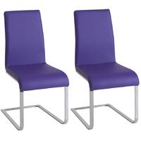 Vida Living Hue Purple Dining Chair (Pair)