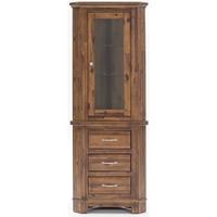 Vida Living Emerson Walnut Display Unit - Corner