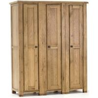 vida living york oak wardrobe 3 door