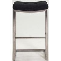 vida living heiger grey fabric bar stool pair