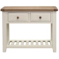 vida living chaumont ivory console table large