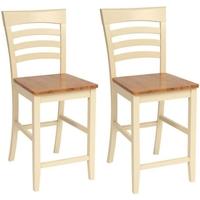 vida living cotswold painted bar stool pair