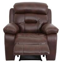 Vida Living Legend Pellaria Recliner Armchair - Tan Brown