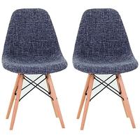 vida living adela dining chair pair