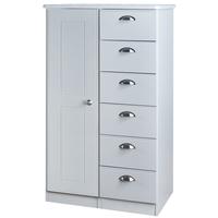 Victoria Grey Matt Children Wardrobe