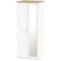 Vienna Porcelain Wardrobe - 2ft 6in with Mirror