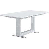 Vida Living Allure White Gloss Extending Dining Table