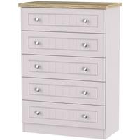 Vienna Kaschmir Ash Chest of Drawer - 5 Drawer