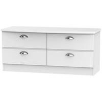 Victoria White Ash Bed Box - 4 Drawer