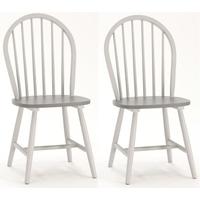 vida living theo windsor painted dining chair pair