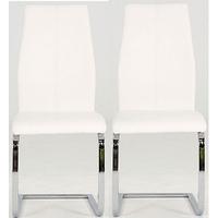 Vida Living Elis White Dining Chair (Pair)