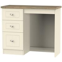 Vienna Cream Ash Dressing Table - 3 Drawer Vanity