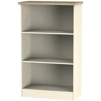 Vienna Cream Ash Bookcase - 2 Shelves