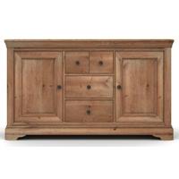 vida living carmen oak sideboard large