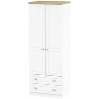 Vienna Porcelain Wardrobe - Tall 2ft 6in with 2 Drawer