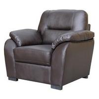 Vida Living Matteo Pellaria Recliner Armchair - Brown