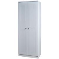 Victoria Grey Matt Wardrobe - 2ft 6in Plain