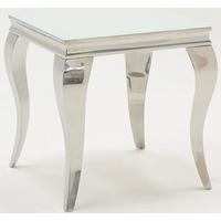 Vida Living Louis White End Table