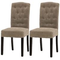 Vida Living Emerson Dining Chair - Camel (Pair)