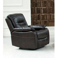 Vida Living Kennedy Pellaria Recliner Armchair - Brown