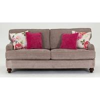 Vida Living Sherlock 3 Seater Fabric Sofa - Mink
