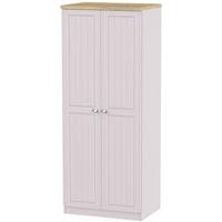 Vienna Kaschmir Ash Wardrobe - 2ft 6in with Plain