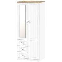 Vienna Porcelain Combination Wardrobe with 2ft 6in