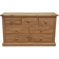 Vida Living Devon Pine Chest of Drawer - 3 Over 4 Drawer