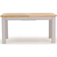 vida living clemence dining table ext 120cm 165cm