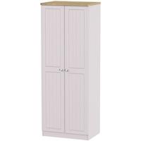 Vienna Kaschmir Ash Wardrobe - Tall 2ft 6in with Plain