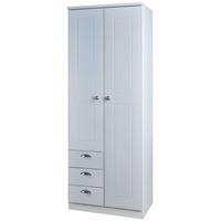 Victoria Grey Matt Combination Wardrobe - 2ft 6in