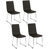 Vida Living Enzo Black Dining Chair (Set of 4)