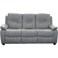 Vida Living Kennedy 3 Seater Pellaria Fixed Sofa - Nappa Ivory